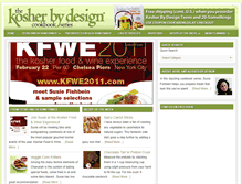 Tablet Screenshot of kosherbydesignblog.com